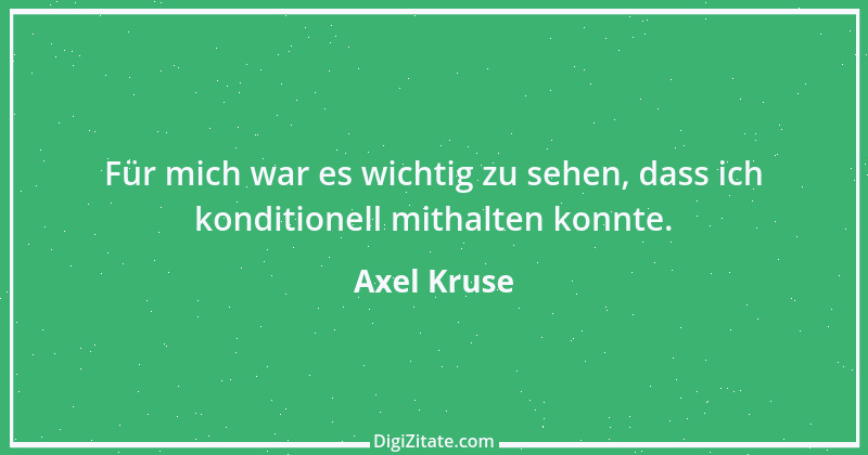 Zitat von Axel Kruse 3