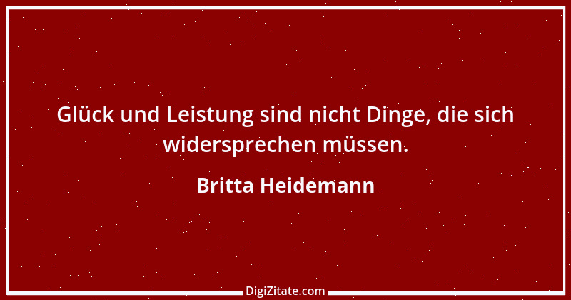 Zitat von Britta Heidemann 1