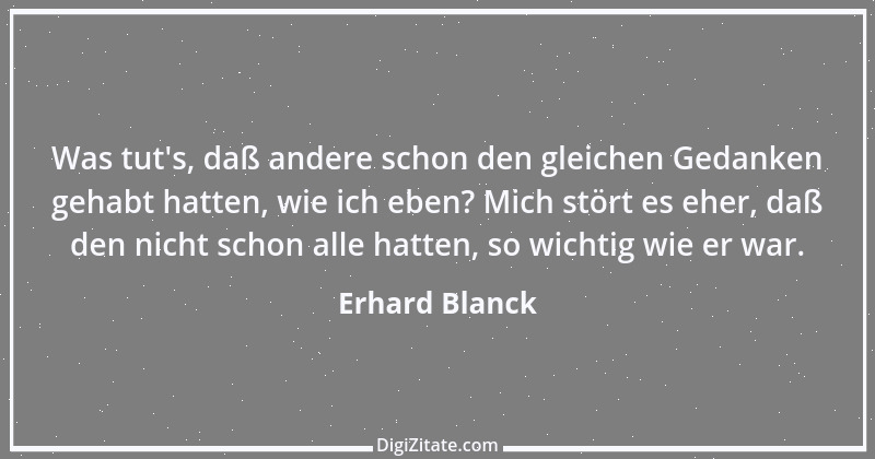 Zitat von Erhard Blanck 1358