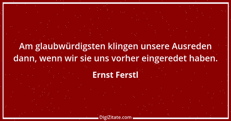 Zitat von Ernst Ferstl 1244