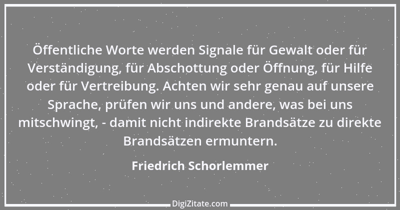 Zitat von Friedrich Schorlemmer 2