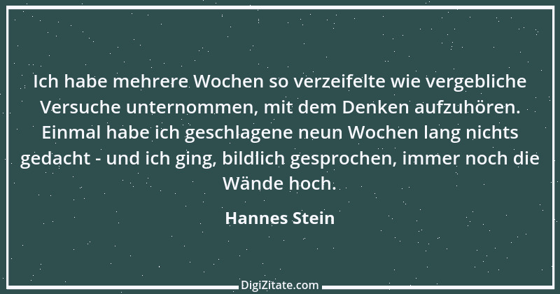 Zitat von Hannes Stein 4