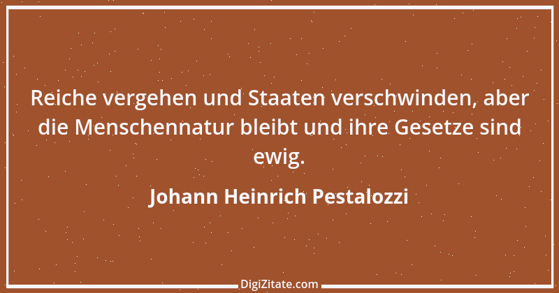 Zitat von Johann Heinrich Pestalozzi 274