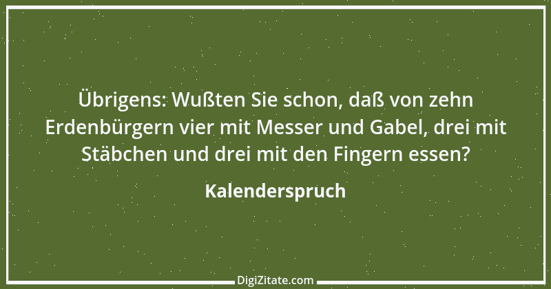 Zitat von Kalenderspruch 217