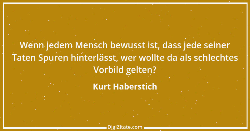 Zitat von Kurt Haberstich 6