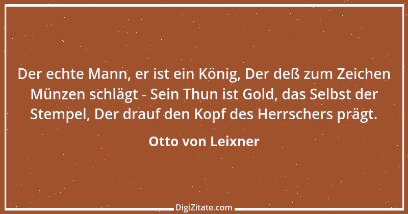 Zitat von Otto von Leixner 102