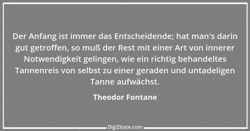 Zitat von Theodor Fontane 65