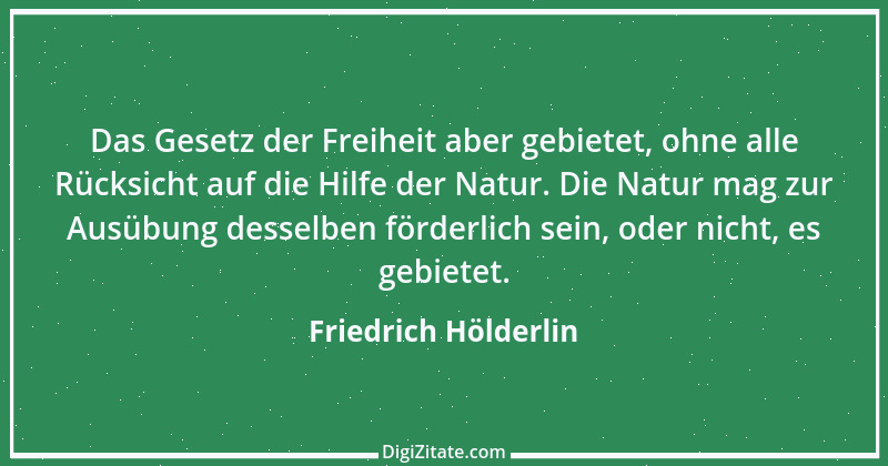 Zitat von Friedrich Hölderlin 6