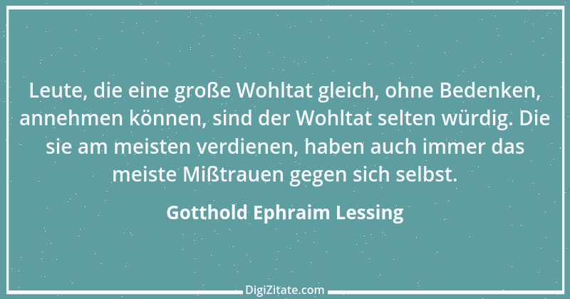 Zitat von Gotthold Ephraim Lessing 418