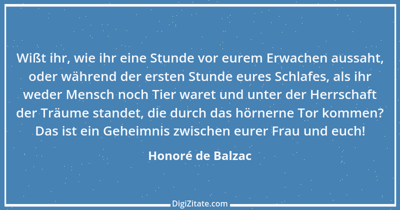 Zitat von Honoré de Balzac 625