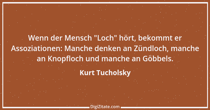 Zitat von Kurt Tucholsky 37