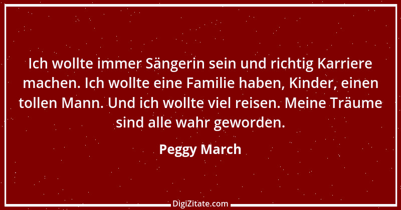 Zitat von Peggy March 1