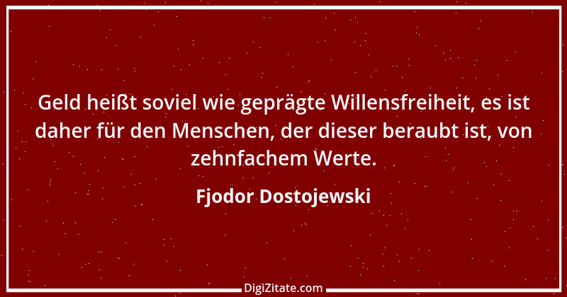 Zitat von Fjodor Dostojewski 286