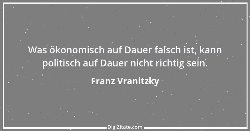 Zitat von Franz Vranitzky 4