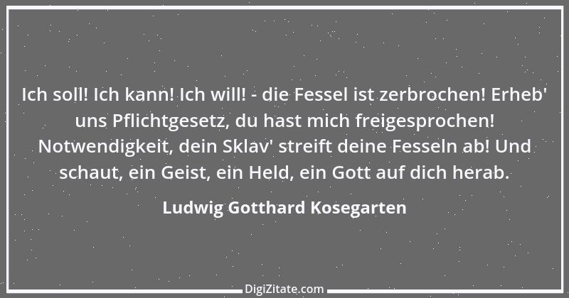 Zitat von Ludwig Gotthard Kosegarten 6