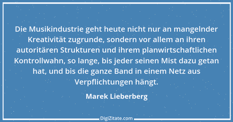 Zitat von Marek Lieberberg 2