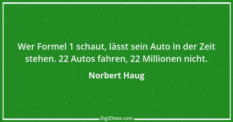 Zitat von Norbert Haug 11