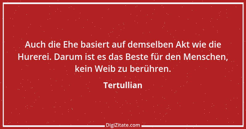 Zitat von Tertullian 9