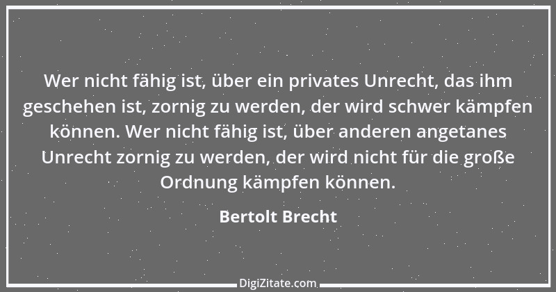 Zitat von Bertolt Brecht 76