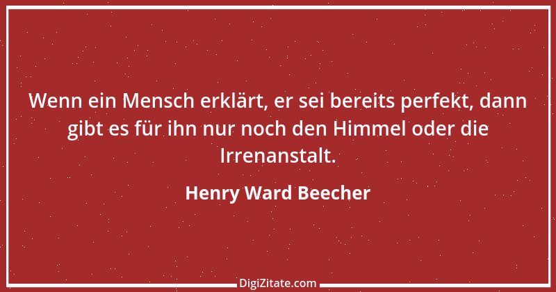 Zitat von Henry Ward Beecher 5