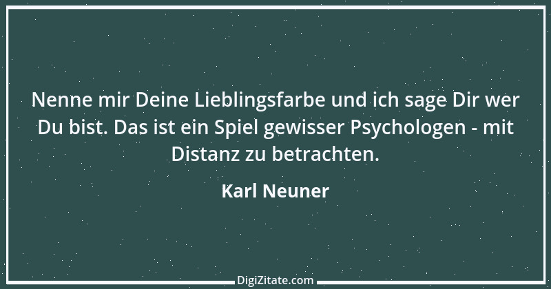 Zitat von Karl Neuner 1