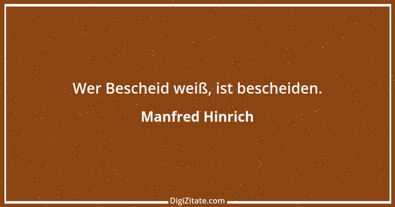 Zitat von Manfred Hinrich 1672