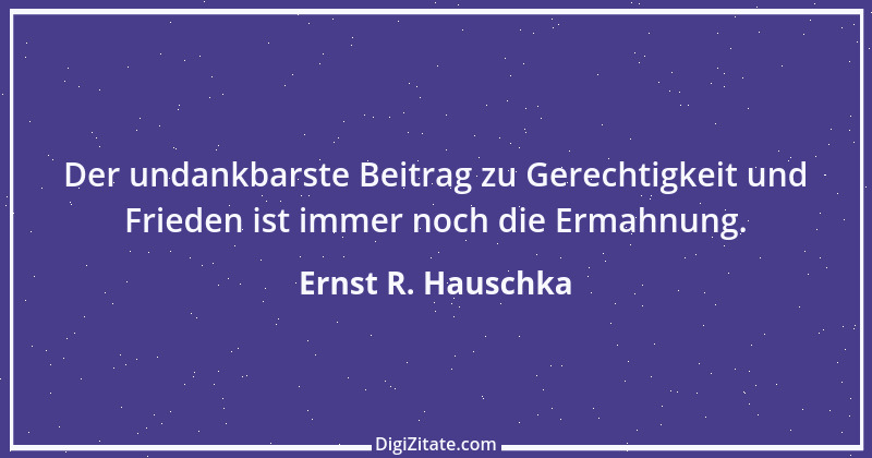 Zitat von Ernst R. Hauschka 155