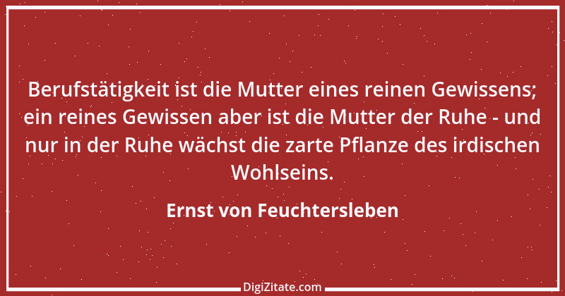 Zitat von Ernst von Feuchtersleben 19