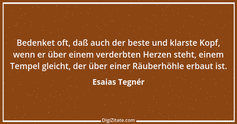 Zitat von Esaias Tegnér 9