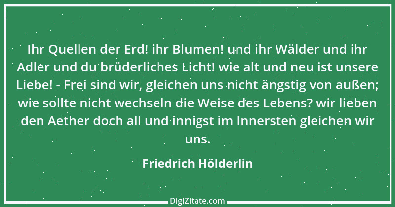 Zitat von Friedrich Hölderlin 9