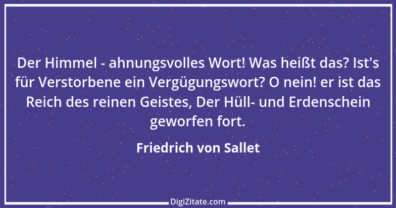 Zitat von Friedrich von Sallet 8