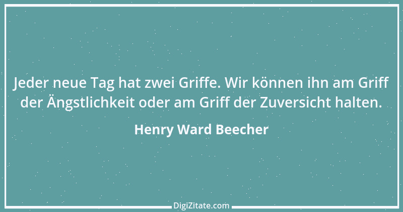 Zitat von Henry Ward Beecher 6