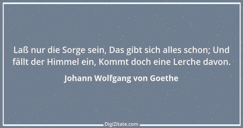 Zitat von Johann Wolfgang von Goethe 2499