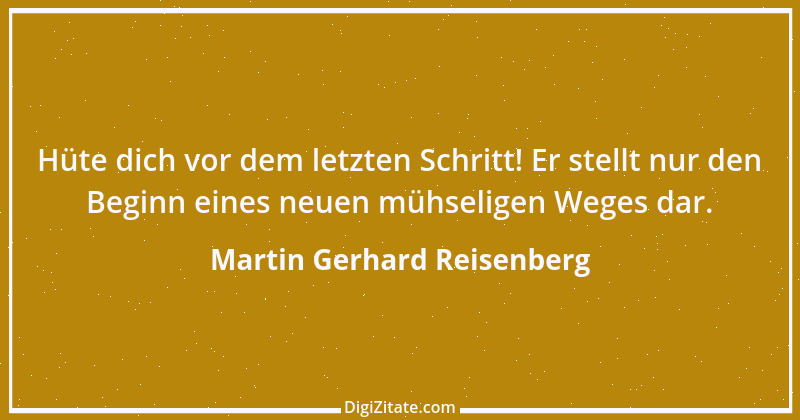 Zitat von Martin Gerhard Reisenberg 1814