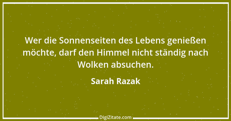 Zitat von Sarah Razak 19