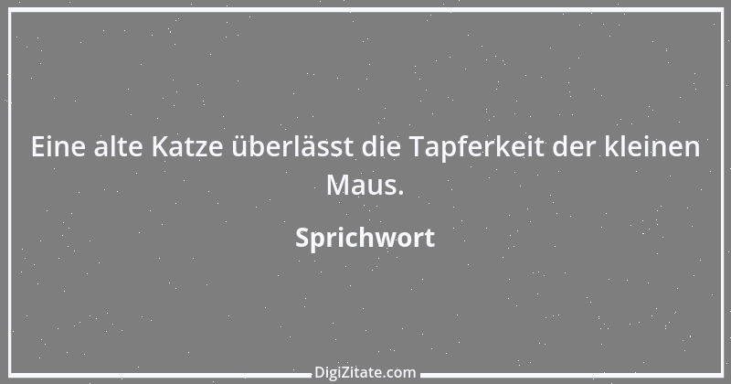 Zitat von Sprichwort 8491