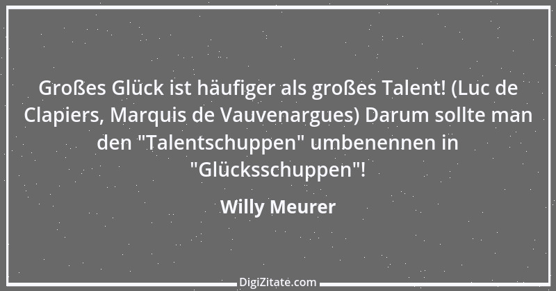 Zitat von Willy Meurer 800