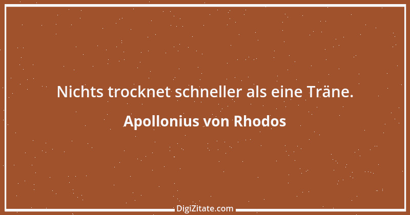 Zitat von Apollonius von Rhodos 1