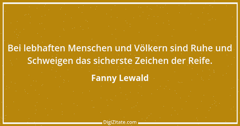 Zitat von Fanny Lewald 49