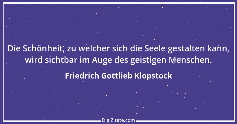 Zitat von Friedrich Gottlieb Klopstock 32