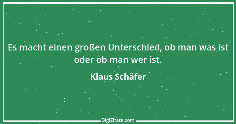 Zitat von Klaus Schäfer 2