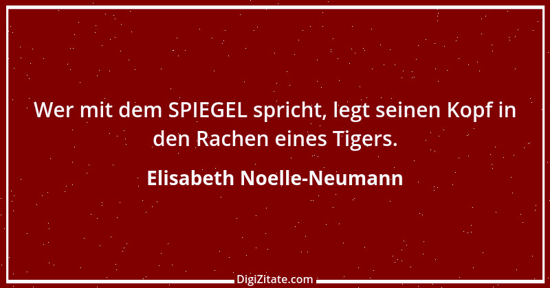 Zitat von Elisabeth Noelle-Neumann 2