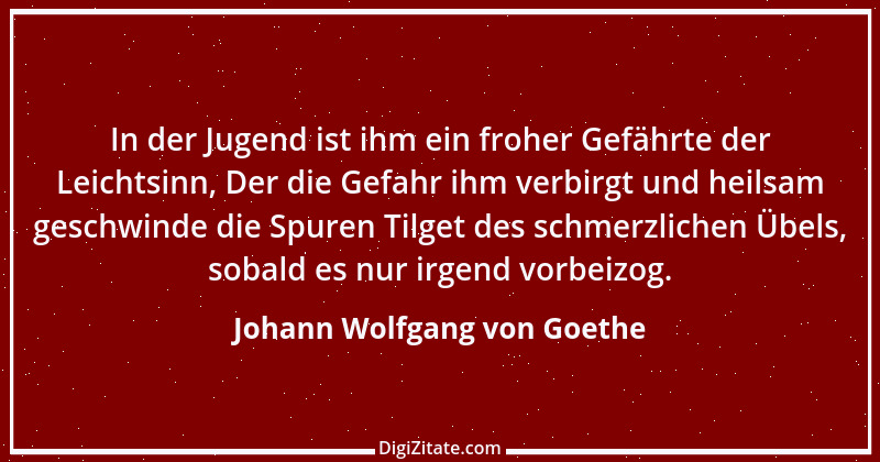 Zitat von Johann Wolfgang von Goethe 1501