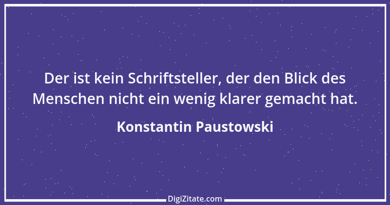 Zitat von Konstantin Paustowski 1