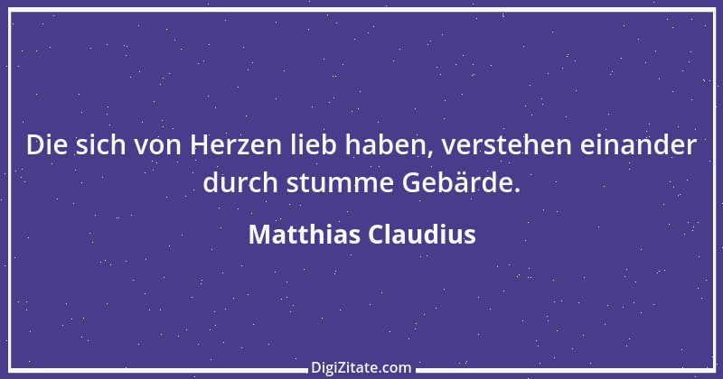 Zitat von Matthias Claudius 199