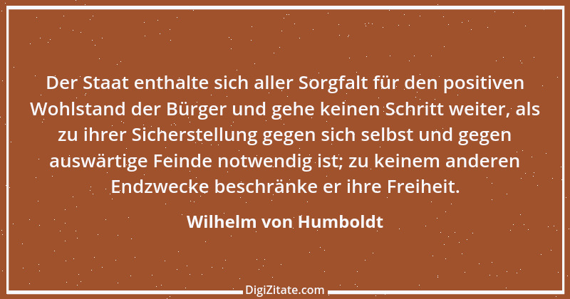 Zitat von Wilhelm von Humboldt 51