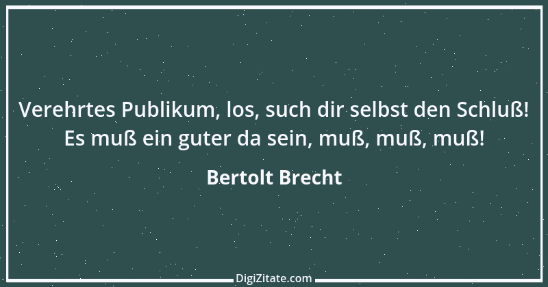 Zitat von Bertolt Brecht 80