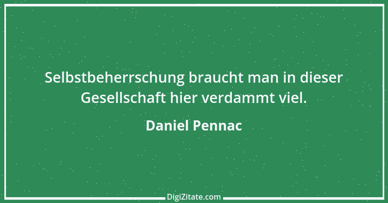 Zitat von Daniel Pennac 20