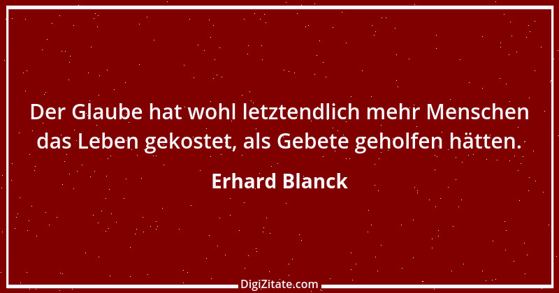 Zitat von Erhard Blanck 1057