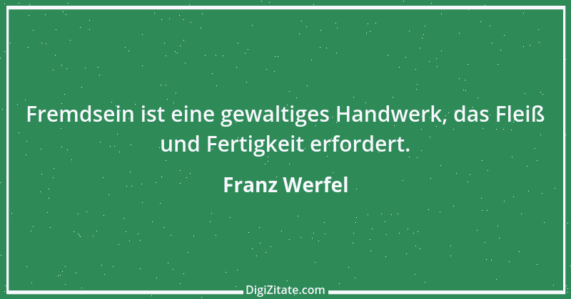 Zitat von Franz Werfel 2